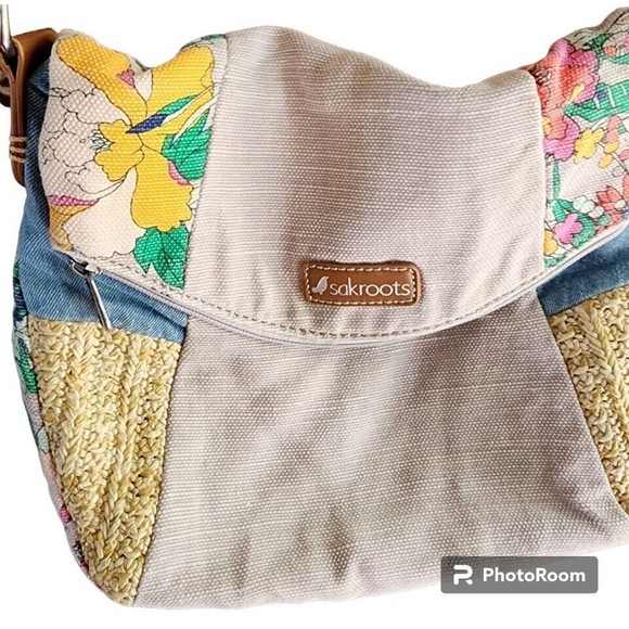 Sakroots Fold over Purse Crossbody - Picture 1 of 9